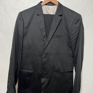H&M 2 piece Black suit